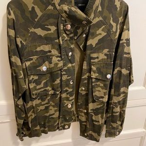 Forever 21 Camo Jacket